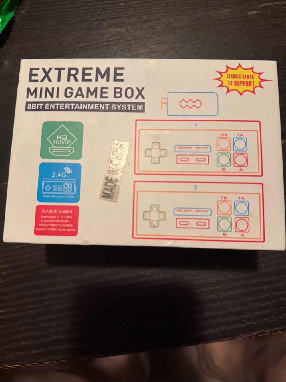 Retro Mini Game Box (Model EMX-041) - 8-Bit Anniversary Edition